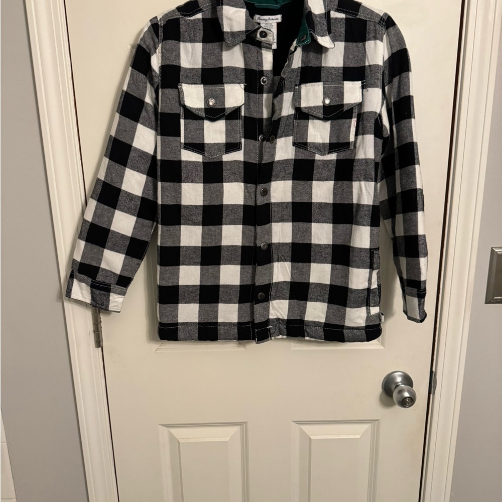 Boys Youth NWT Tommy Bahama Lined Shirt Jacket